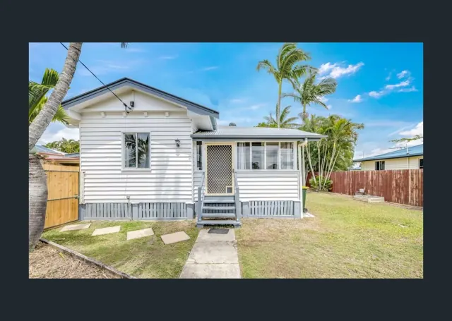 The front of the client's weatherboard investment property